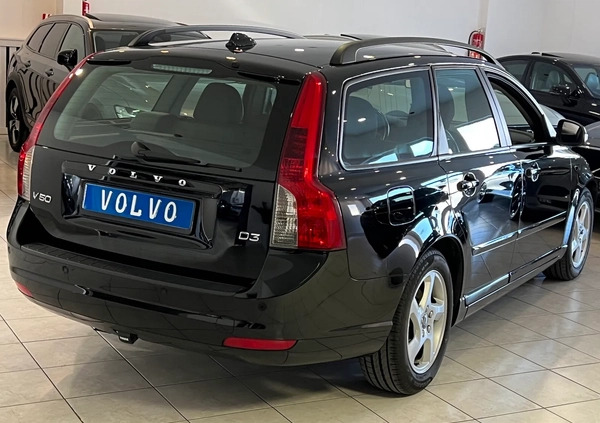 Volvo V50 cena 34500 przebieg: 208000, rok produkcji 2012 z Radzyń Chełmiński małe 379